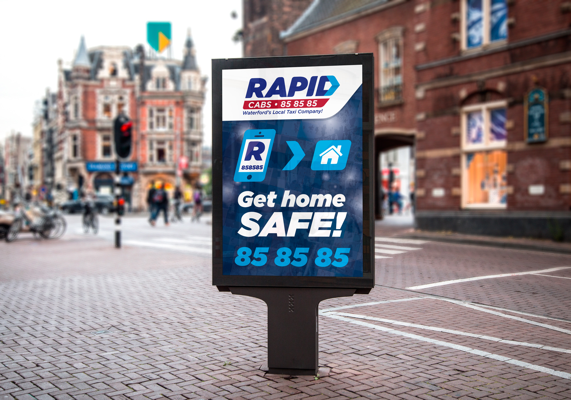 Rapid Cabs Advertising Campaign