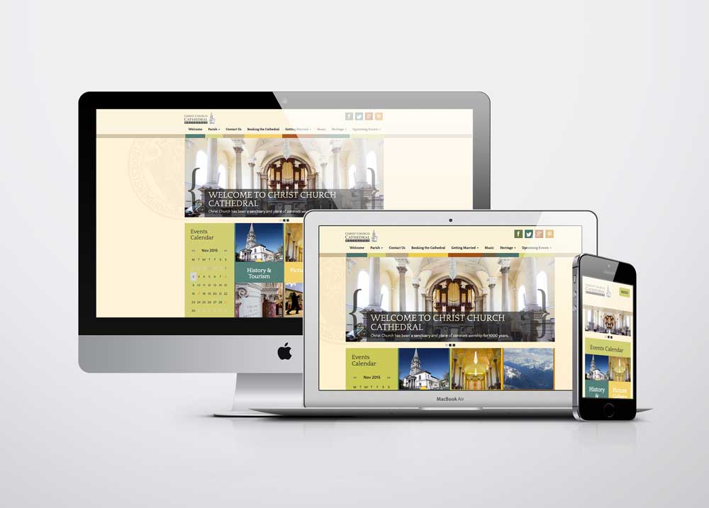Waterford Christ Church Responsive Website Design